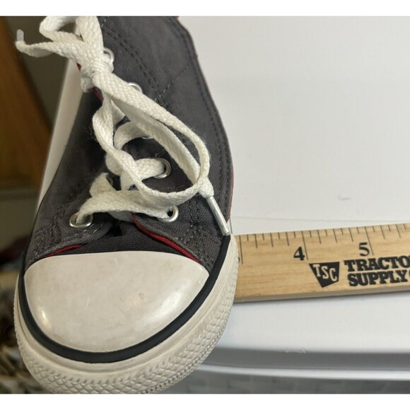 Converse All Star Chuck Taylor Toddler Shoes Size 9 Hook And Loop Gray High Top - Picture 9 of 9